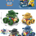 Colorful/Four-Wheel Drive/Dual Inertia Stunt Tank