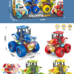 Colorful/Four-Wheel Drive/Double Inertia Special Farmer Car