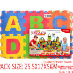 EVA English letters and numbers PUZZLE GAME 36pcs