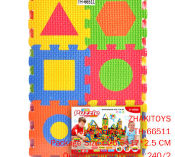 Home 42 EVA mathematical geometry PUZZLE GAME 18pcs