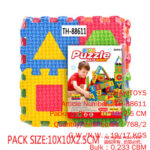 EVA mathematical geometry PUZZLE GAME 12pcs