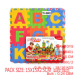 EVA English letters and numbers PUZZLE GAME 27pcs