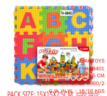 EVA English letters and numbers PUZZLE GAME 27pcs