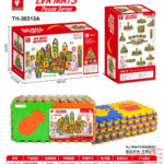 Boxed EVA Fruit KITCHEN SET Mat PUZZLE GAME 36pcs-(EVA PUZZLE GAME-EVA Mat)