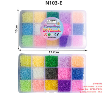 Large 15 Grid Bead (Frosted Luminous)