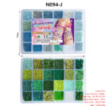 24 Grid Bead (Green Series)