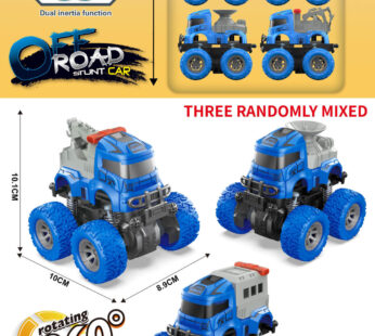 Home 67 Dual Inertia/Four-Wheel Drive/Spring/Stunt Police Car