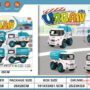 Warrior City Environmental Protection Team Sanitation Car Series