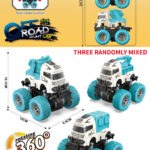 Dual Inertia/Four-Wheel Drive/Spring/Stunt Eco-Car