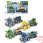 Colorful/Four-Wheel Drive/Dual Inertia Stunt Tank Drag Warrior Military Vehicle