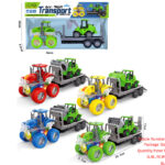 Colorful/Four-Wheel Drive/Double Inertia Stunt Farmer Car Drag Warrior Agricultural Car