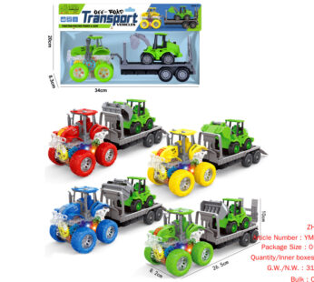 Colorful/Four-Wheel Drive/Double Inertia Stunt Farmer Car Drag Warrior Agricultural Car