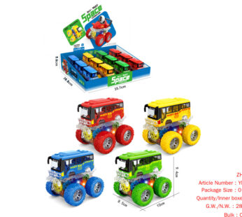 Colorful/Four-Wheel Drive/Double Inertia Stunt Bus 12