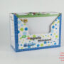 Magnetic White-Board Large Size (One Side Is Black and the Other Side Is White)