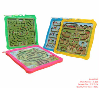 DIY Drawing Board Magnetic Maze Three-in-One