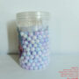 10mm Two-Color Color Plating round Beads about 505 Tablets