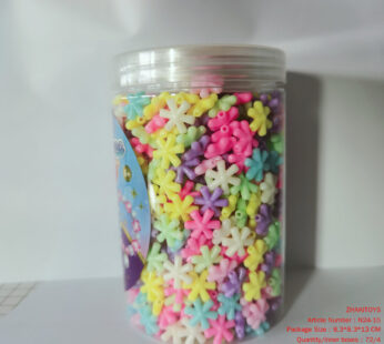 About 750 Small Snowflakes (Candy Color Mixing)