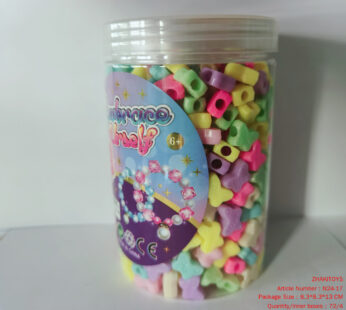 Butterfly Beads (Candy Color Mixed Color) about 505 Tablets