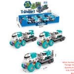 Colorful/Four-Wheel Drive/Double Inertia Stunt Eco-Car Drag Warrior Cartoon Eco-Car
