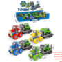 Colorful/Four-Wheel Drive/Double Inertia Stunt Farmer Car Drag Warrior Agricultural Car