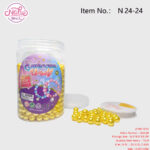 10mm golden imitation pearls (about 560) elastic thread