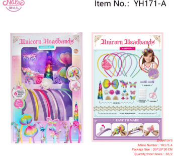 DIY TOYS headband (6 headbands 2 hairpins)