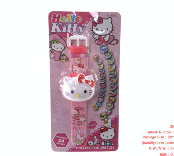 Hello Kitty Flip Electronic Projection Watch