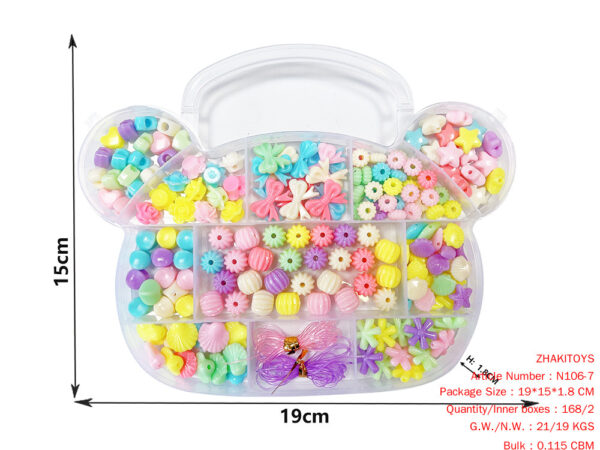 DIY Bead Box (Box with a Bear