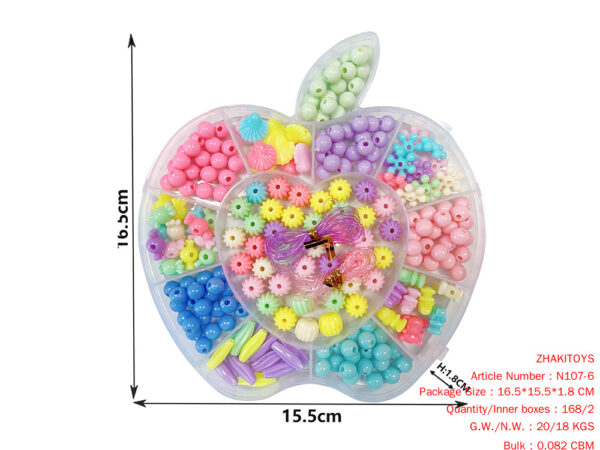 DIY Bead Box (Apple Box