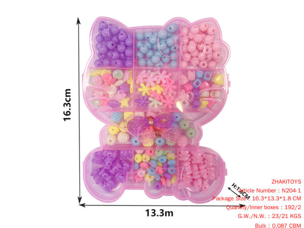 DIY Bead Box (Hello Kitty