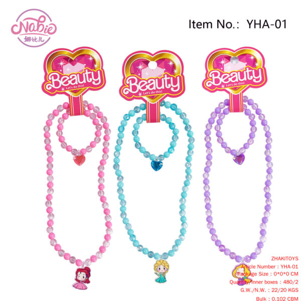 Little Princess Necklace Bracelet Set