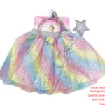 Skirt Headband Magic Wand Three-Piece Set