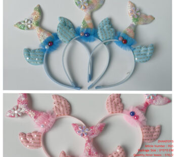 Mermaid Headband (Blue and Pink)