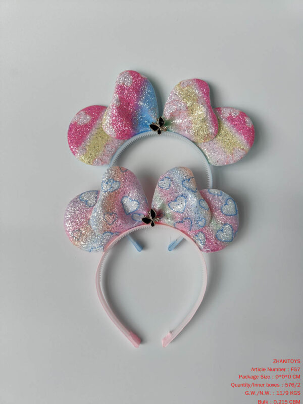 Children's Headband Two-Color Mixed