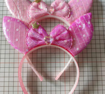 Children’s Headband (Pink, Rose Two Colors Mixed, Color Setting Needs to Be Booked in Advance)