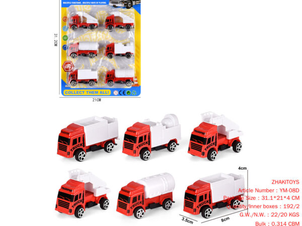 Taxi suit Fire Truck 6