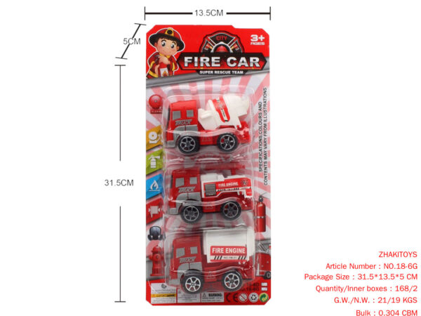 Taxi fire truck