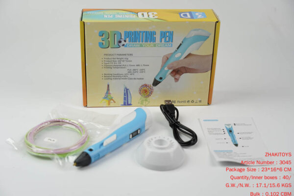 3D 3D Printing Pen Toy High Temperature Pen (No Battery Low Temperature Pen)