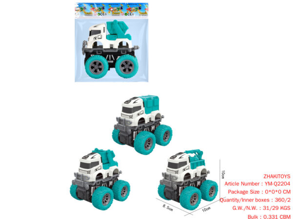 Friction Stunt Environmental Car