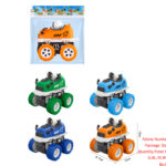 Friction Stunt Space Cartoon Car
