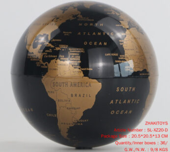 20cm rotating globe