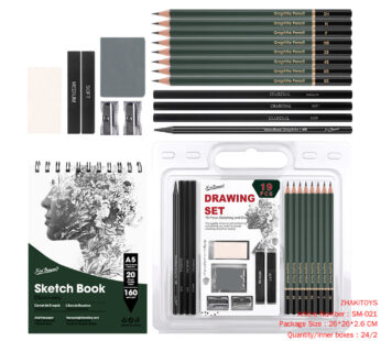 19-Piece Sketch Painting Kit