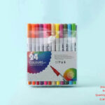 Double Head Watercolor Pen 24pcs
