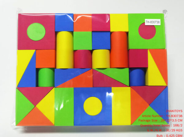Bag EVA Bricks 38pcs