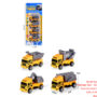 Slide suction plate simulation CHILDREN TRUCK 4 PCS car