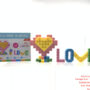 Puzzle Heart-Shaped Building Blocks 184pcs