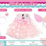 Skirt Wings Hair Hoop Fairy Stick Four-piece Set