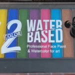 12-Color Long Watercolor Pink