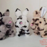 Walking Grass Rabbit (3 Colors Mixed)