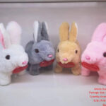 Cherry Long-Haired Rabbit (4 Colors Mixed)